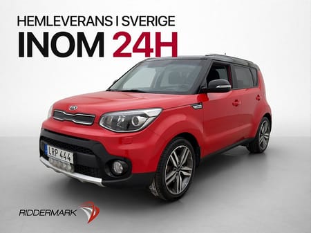 Kia Soul 1.6 136hk LED-Ramp Kamera Navi CarPlay Rattvärme