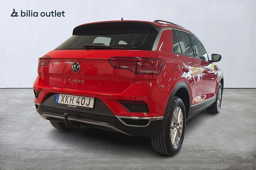 Bild 3 av Volkswagen T-Roc 1.0 TSI OPF Base Nyservad B-kamera Dragkrok Carplay