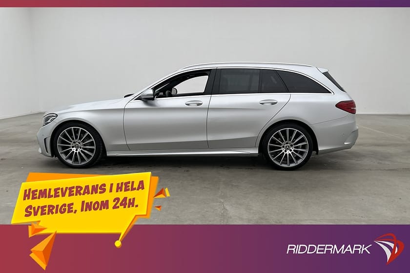 Bild 5 av Mercedes-Benz C 220 T d 194hk AMG Burm Navi Drag Kamera