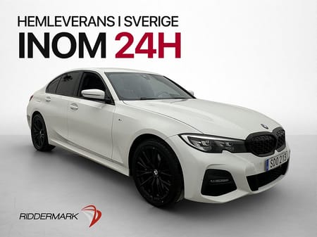 BMW 330e Sedan 292hk M-Sport Navi HiFi CarPlay Halvskinn