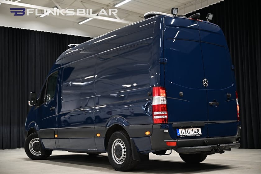 Bild 4 av Mercedes-Benz Sprinter 316 NGT Skåpbil Automat|Servicebil|Inredd|Uppvärmt-skåp|Moms|SeUtr!