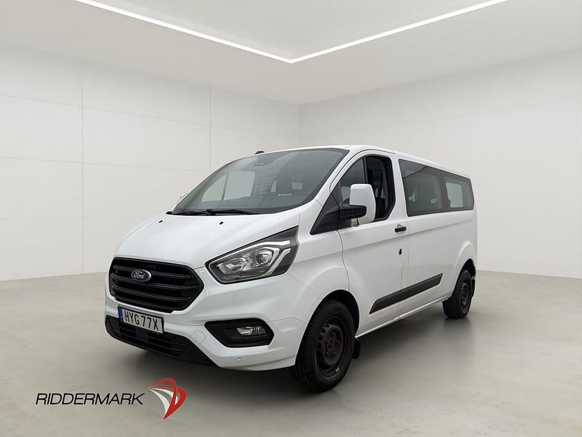 Bild 3 av Ford Transit Custom 320 Kombi Lång 9-Sit Värm B-Kam CARPLAY Moms