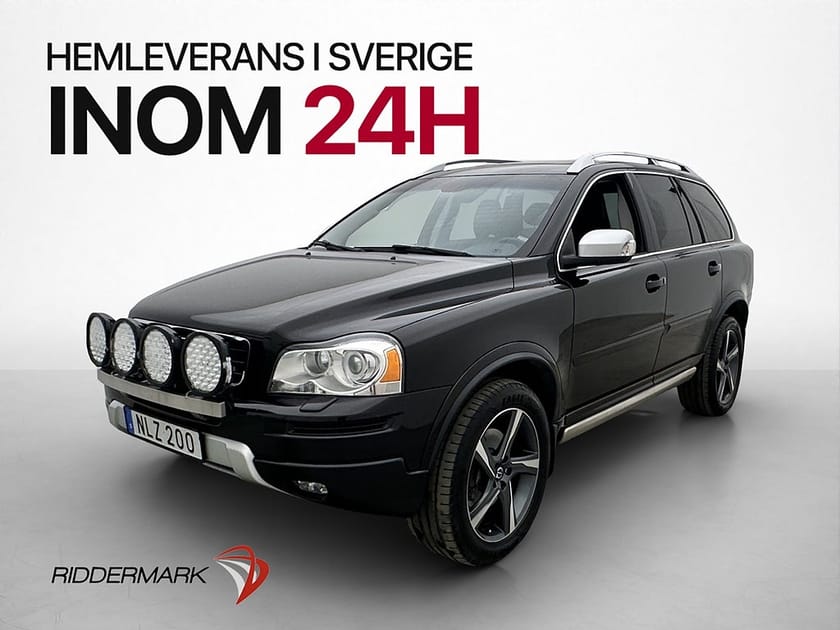 Bild 3 av Volvo XC90 7 Säten D5 200hk AWD R-Design Sits Taklucka Skinn Värm