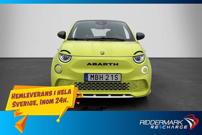 Bild 3 av Abarth 500e E42 KWh Scorpionissima 155hk Pano JBL Kamera Navi