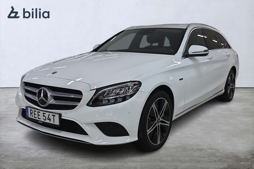 Bild 1 av Mercedes-Benz C 300 T e 9G-Tronic/Dragkrok/Backkamera/Elinställbara framstolar/Vinterhjul