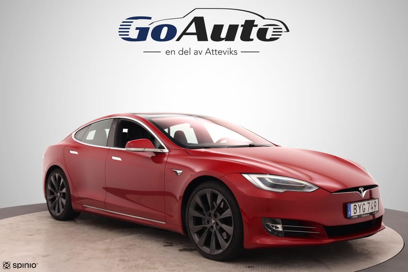 Bild 1 av Tesla Model S 75D Panorama Luftfjädring Backkamera 1-brukare