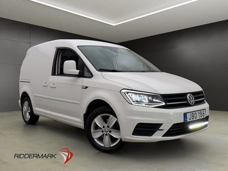 Volkswagen Caddy Van 2.0TDI Värm PDC Drag LED 2xDörrar CARPLAY