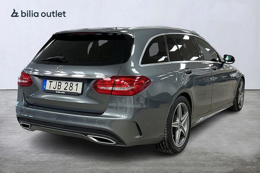 Bild 4 av Mercedes-Benz C 220 T d 9G-Tronic AMG Line Pano Drag B-kam Skinn Navi