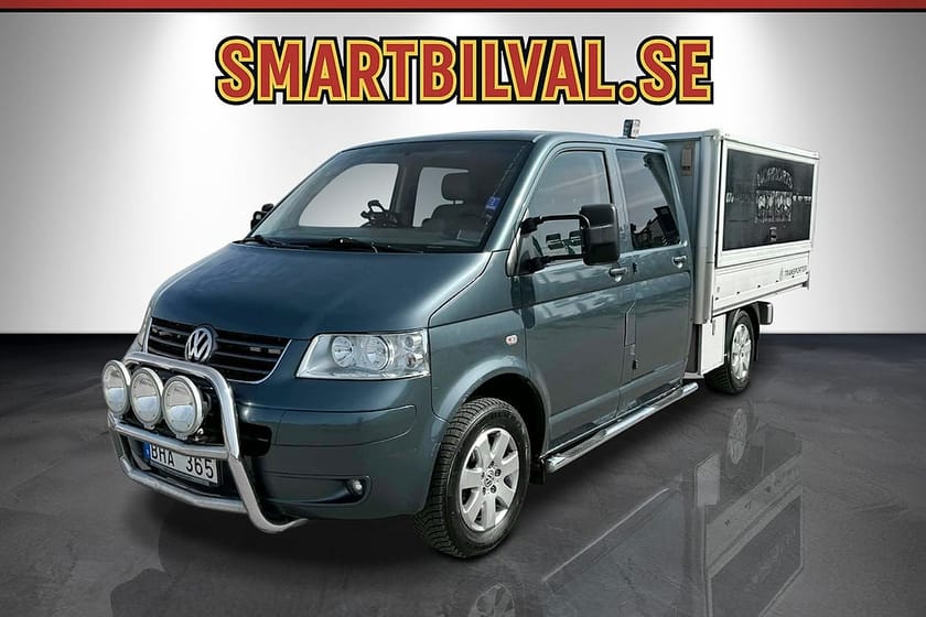 Bild 2 av Volkswagen Transporter Chassi Dubbelhytt T30 2.5 TDI Aut 5-Sits Skåp