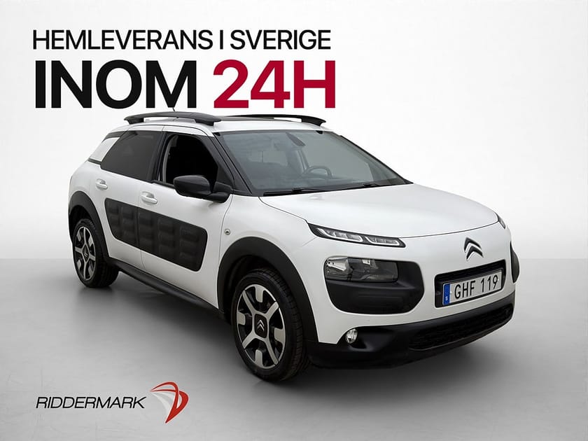 Bild 1 av Citroën C4 Cactus 82hk Kamera Pano navi Bluetooth AC Läder