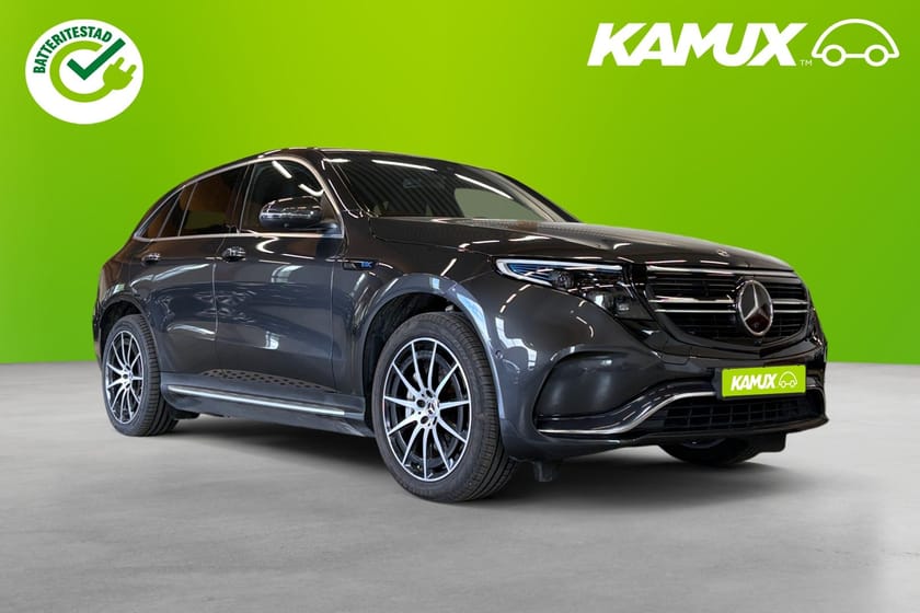 Bild 1 av Mercedes-Benz EQC 400 4MATIC 4M AMG 408hk Pano Burmester HuD 360° Elstolar