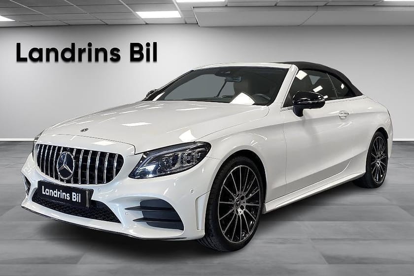 Bild 1 av Mercedes-Benz C 200 Cabriolet AMG-Line / Burmester / 360º / Minnespaket