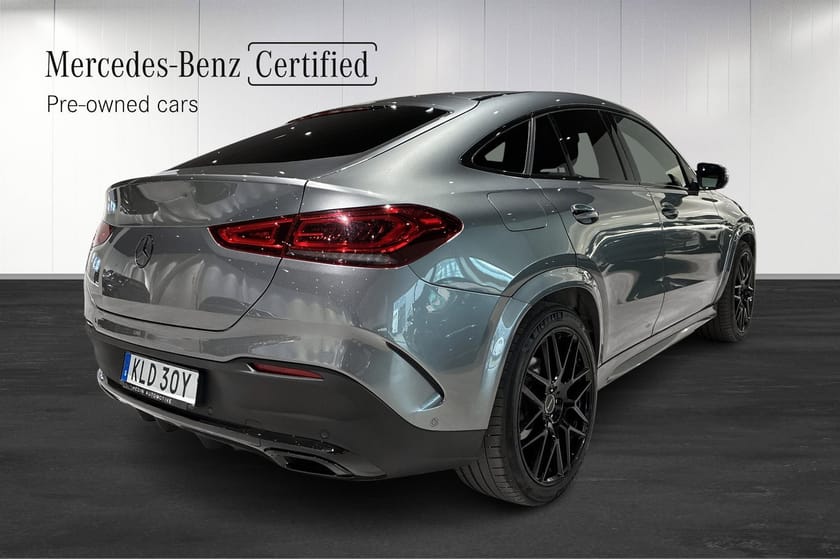Bild 4 av Mercedes-Benz GLE 350 de 4MATIC Coupé COUPE AMG line Glastak Drag