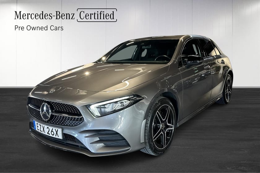 Bild 1 av Mercedes-Benz A 250 e 250e AMG Kamera Nightpackage Värmare