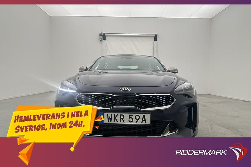 Bild 1 av Kia Stinger GT AWD 3.3  T-GDi 366hk Pano H/K HUD 360° Skinn