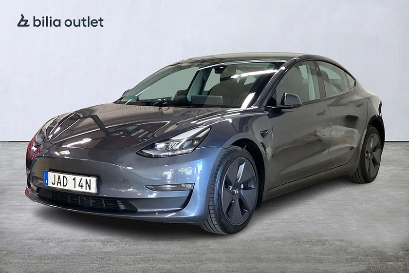 Bild 1 av Tesla Model 3 Long Range AWD 440hk Panorama Navi Autopilot MOMS