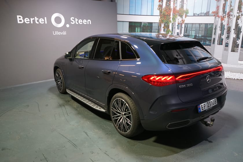 Bilde 5 av Mercedes-Benz EQE SUV 350 4MATIC AMG / Nattpakke - Spesielt godt utstyrt !