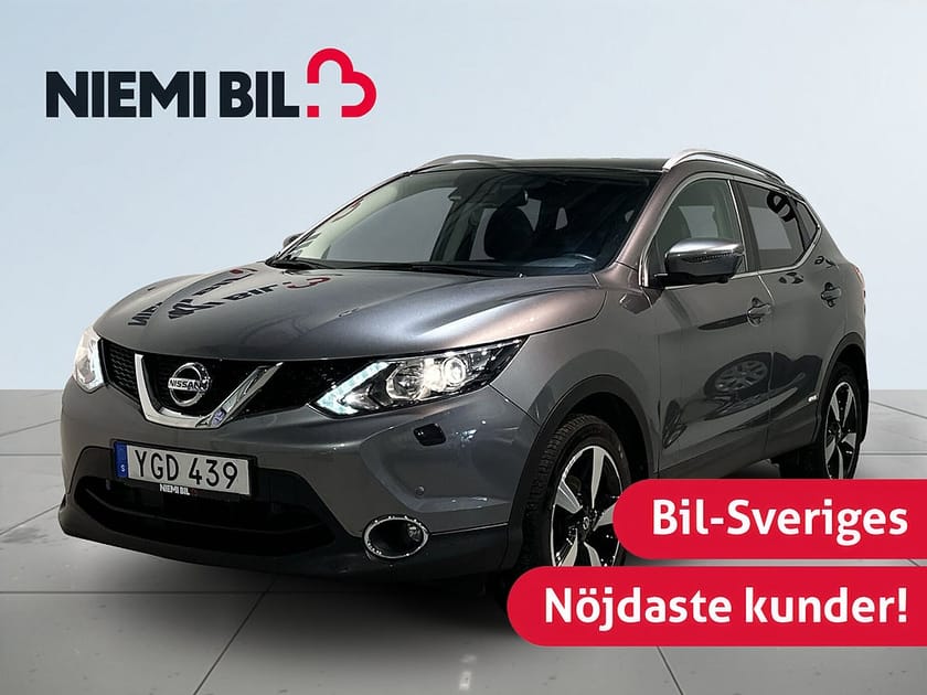 Bild 1 av Nissan Qashqai 1.2 DIG-T Panorama 360° Kamera Drag GPS S/V-hjul