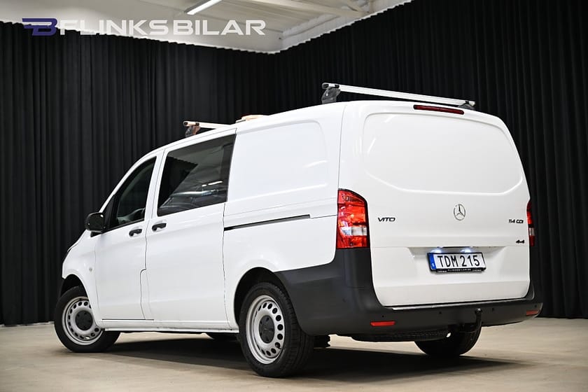 Bild 5 av Mercedes-Benz Vito Mixto 114 CDI 4MATIC 3.0t 7G+ Automat|V-Inredd|Moms|SeUtr!