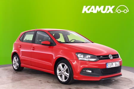 Volkswagen Polo 1.2 TSI 90hk R-Line P-Sensor Farthåll OBS:Miltal