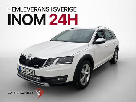 Škoda Octavia Scout Skoda 190hk 4x4 Premium Kamera Drag Värmare