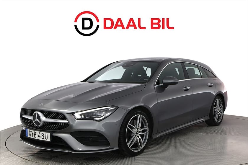 Bild 1 av Mercedes-Benz CLA 220 Shooting Brake SB 190HK AMG PANO BURMESTER® MINNESTOL DRAG AMBIENT