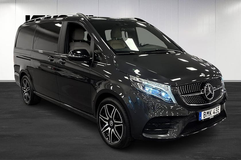 Bild 2 av Mercedes-Benz V 300d 4MATIC 3.2t AMG 7-sits Värmare 360° Navi