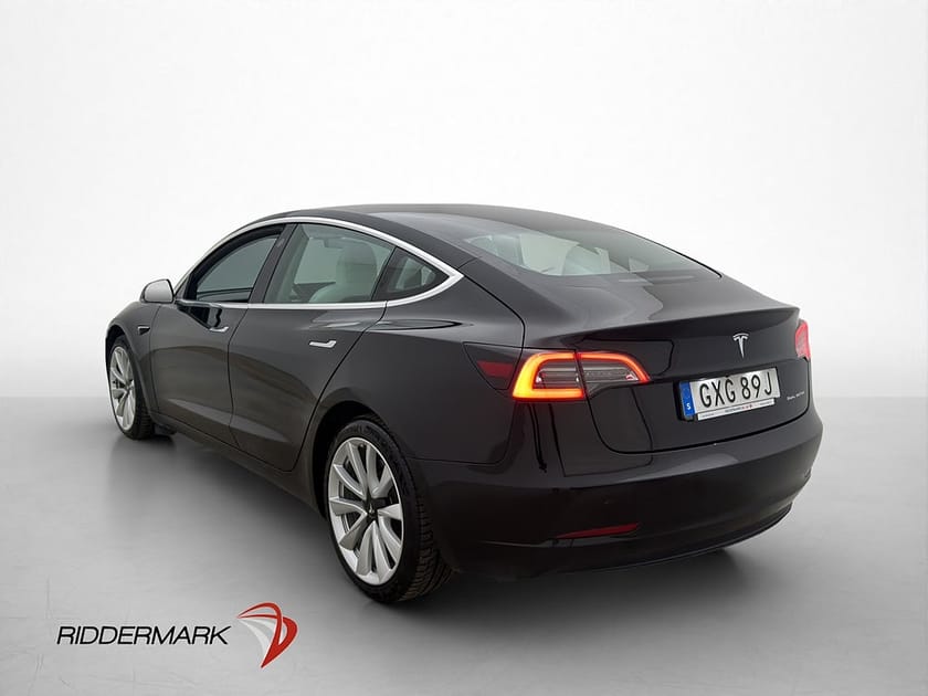Bild 5 av Tesla Model 3 Long Range AWD Ljus Interiör Svensksåld