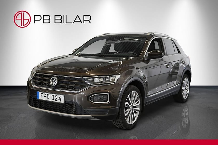 Bild 1 av Volkswagen T-Roc 2.0 TSI 4M GT Cockpit Pano B-Kam Drag