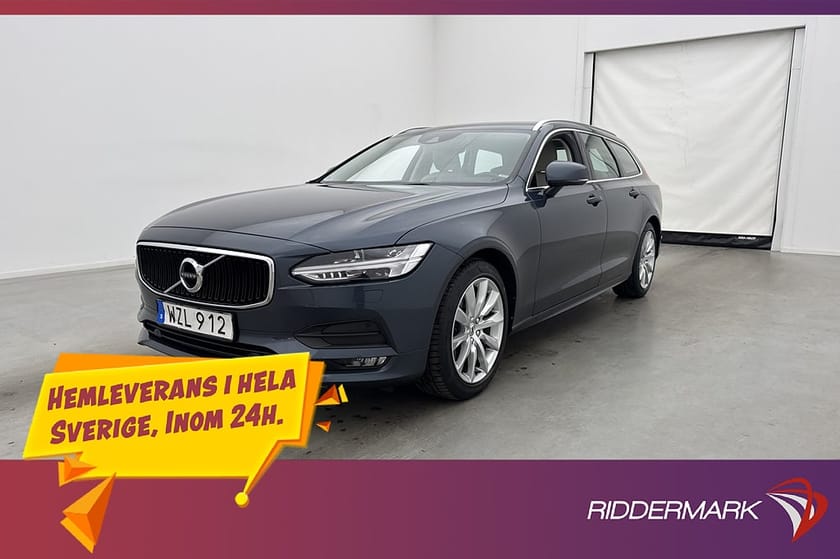 Bild 2 av Volvo V90 T4 190hk Skinn Elstol VoC P-Värm Drag Pilot