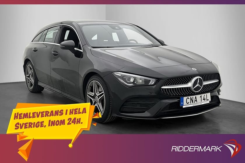 Bild 1 av Mercedes-Benz CLA 200 Shooting Brake SB AMG Widescreen Kamera Drag Värmare