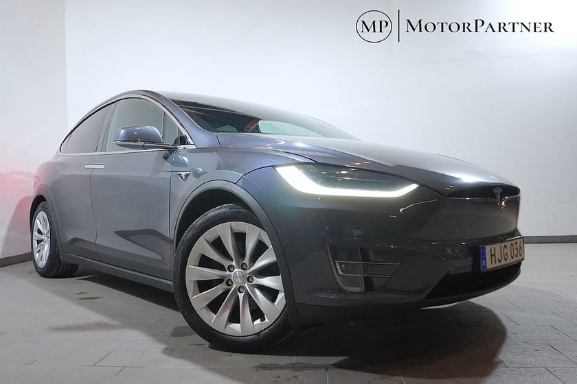 Bild 1 av Tesla Model X 100D 6 Sits Autopilot Drag 423hk MOMS 3.95%