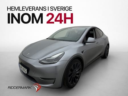 Tesla Model Y Performance AWD 534hk Autopilot Kamera Sv-Såld
