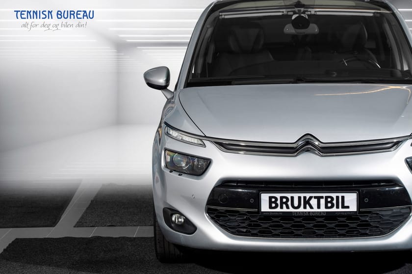 Bilde 3 av Citroën C4 Picasso 1.6 HDi 120HK Automat, Skinn.int, panoramatak, Cruise.