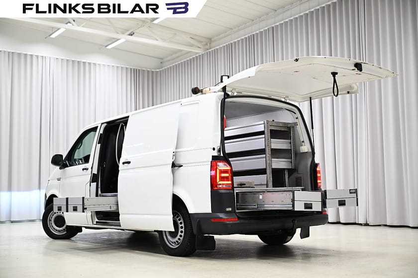 Bild 2 av Volkswagen Transporter 4Motion 150HK L2|Servicebil|Dubbeldörr|Kompressor|SeUtr
