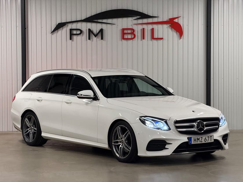 Bild 2 av Mercedes-Benz E 200 T d Fleet 9G-Tronic AMG Line En-Brukare Värmare Drag Navi