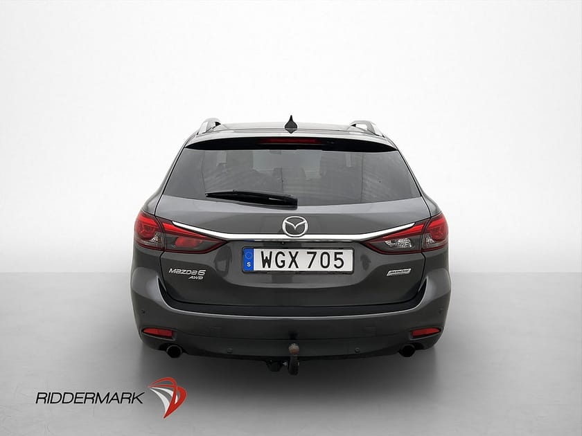 Bild 5 av Mazda 6 Wagon 2.2 175hk AWD Optimum BOSE HuD Kamera Skinn Drag