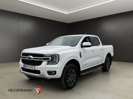 Ford Ranger Dubbelhytt Limited 2.0 e-4WD Värm Drag 360° CARPLAY MOMS