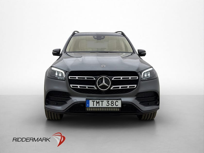 Bild 2 av Mercedes-Benz GLS 400 d 4MATIC 400d 4M AMG 6-Sits Pano 360° Värm Luftfjä