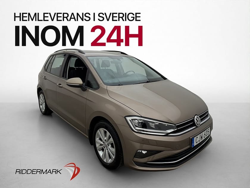 Bild 1 av Volkswagen Golf Sportsvan 110hk Base M/K Värmare CarPlay