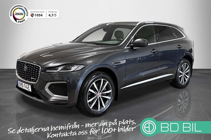Bild 1 av Jaguar F-Pace P400e PHEV SE R-DYNAMIC MERIDIAN HELSKINN DRAG MOMS