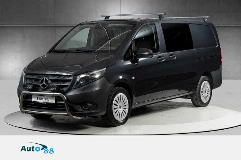 Bilde 1 av Mercedes-Benz Vito 114 CDI 4MATIC 3.0t med 132 hk diesel, 4×4 og automat | BRUKTBILKAMPANJE!