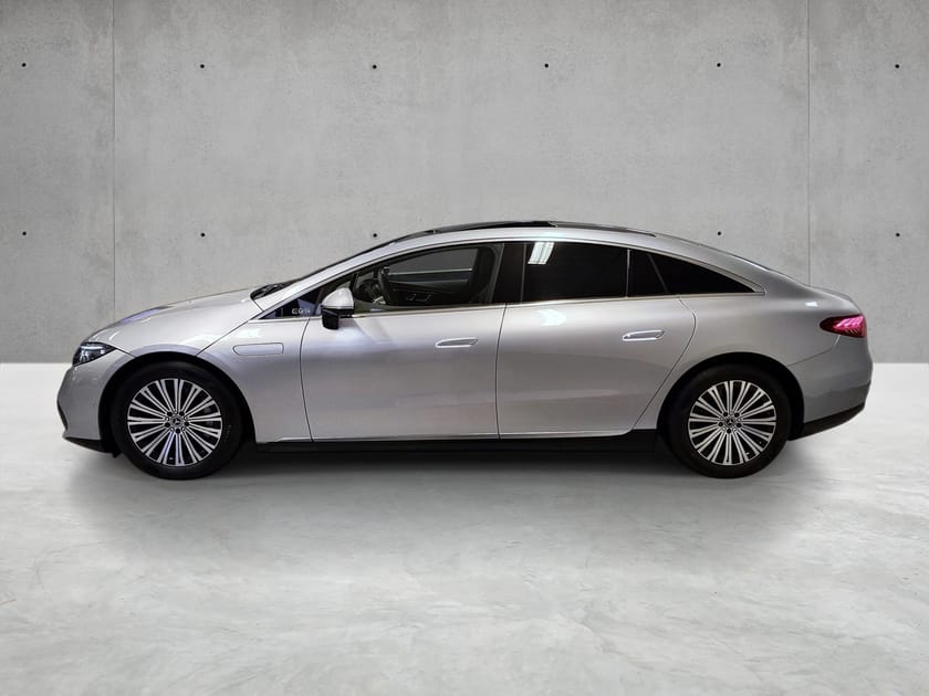 Bilde 2 av Mercedes-Benz EQS 500 4MATIC Skinn/Panorama soltak/Burmester/PAF/Kjøreassistent/