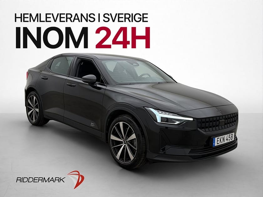 Bild 1 av Polestar 2 Standard Range Single Motor 231hk Värmare Drag Kamera