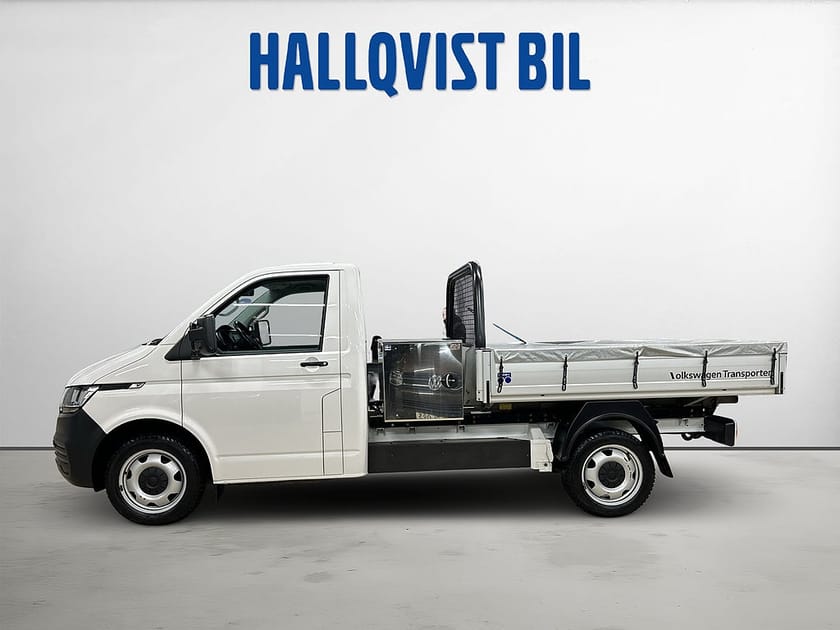Bild 2 av Volkswagen Transporter Chassi Cab 150Hk Tippflak Leasbar Drag Värmare Kamera