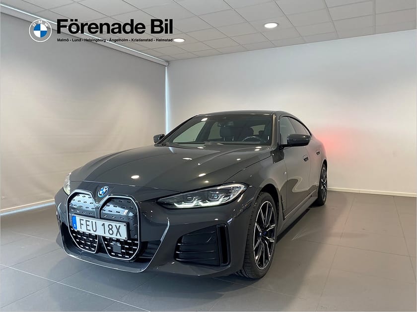 Bild 1 av BMW i4 eDrive40 Gran Coupé 4,95% ränta M-Sport Farthållare