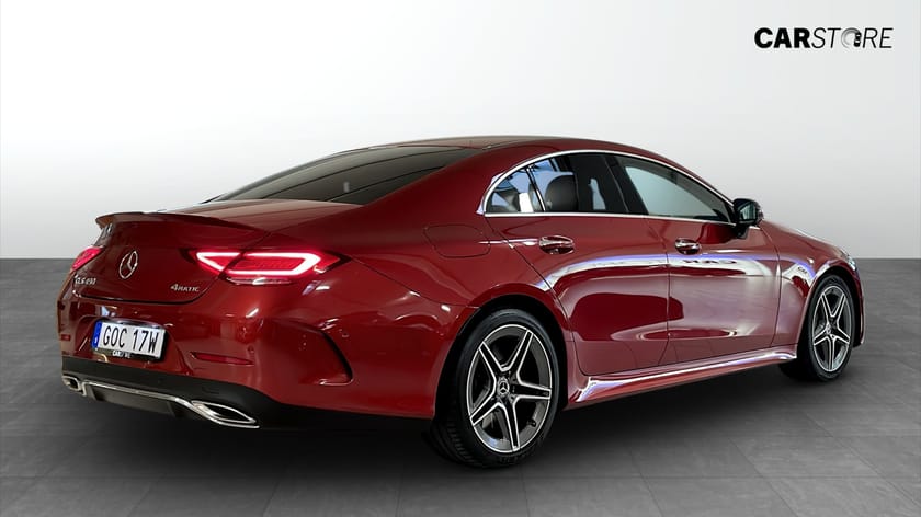 Bild 2 av Mercedes-Benz CLS 450 4MATIC 9G-Tronic 367Hk AMG-Line /360°/Värmare