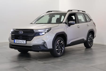 Subaru Forester e-Boxer Hybrid kampanj Dragkrok Vinterhjul Detta ex