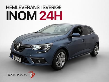 Renault Mégane TCe 132hk Zen M/K-Värm P-sensorer Keyless
