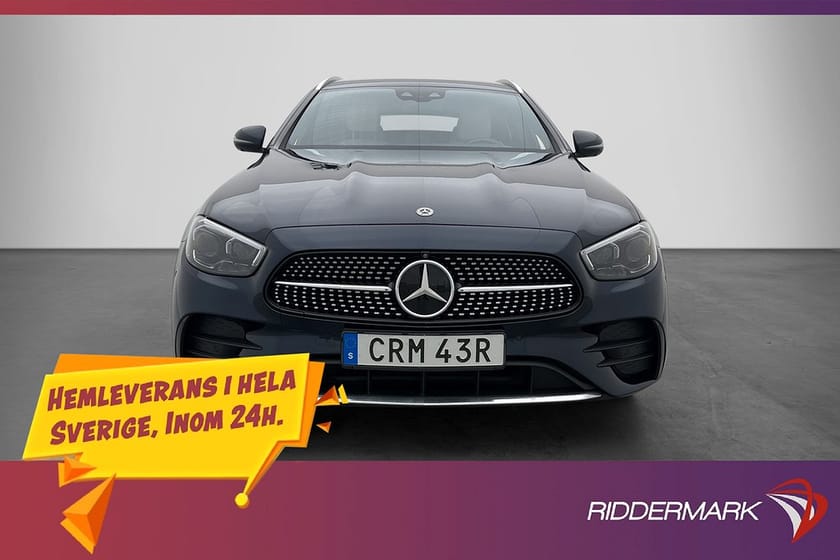 Bild 2 av Mercedes-Benz E 220 T d 4MATIC 4M AMG Burmester 360° Elstolar MOMS